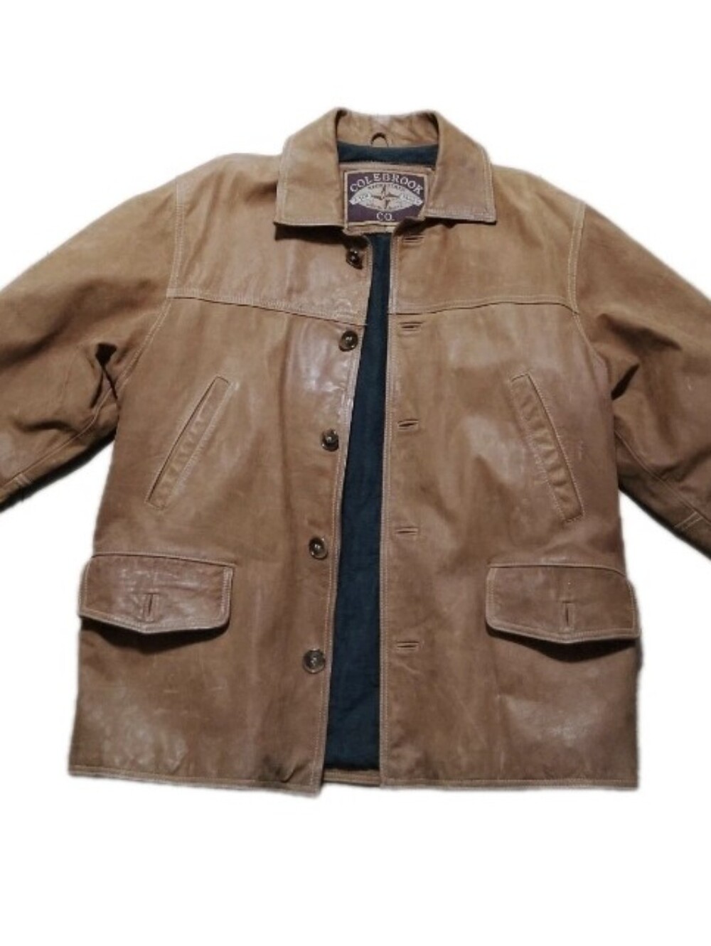 Colebrooke & Co. Men's Leather Jacket Size S/CH.